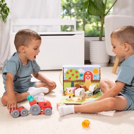 Melissa & Doug Blockables Granja 6074894 56 pièces