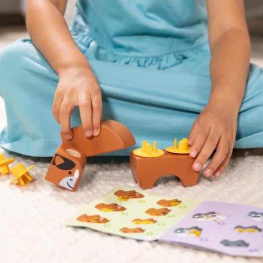 Melissa & Doug Blockables Granja 6074894 56 pièces