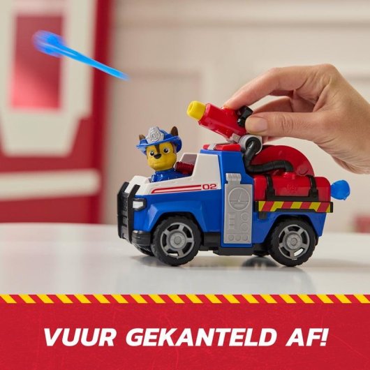 Police Car PAW Patrol Chase Fire Rescue mit Figur und Launcher