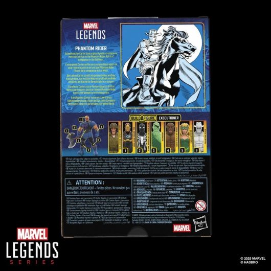 Figura de acción Hasbro Marvel Legends Phantom Rider 15 cm articulable con accesorios