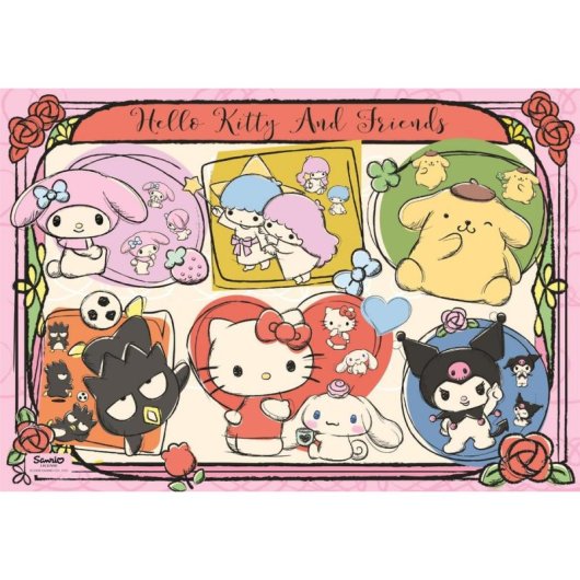 Puzzle Clementoni Hello Kitty Licencia Oficial para Adultos
