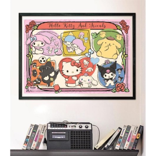 Puzzle Clementoni Hello Kitty Licencia Oficial para Adultos