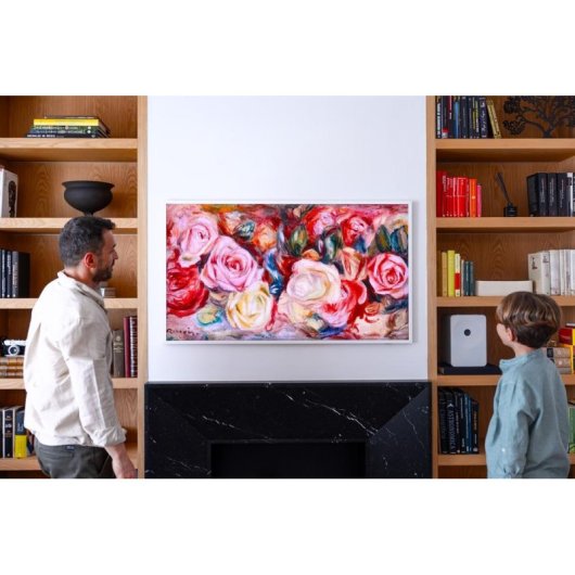 TV Samsung QLED The Frame LS03HE 65" 4K UltraHD 144Hz Smart TV Tizen HDR10+ Modo Arte