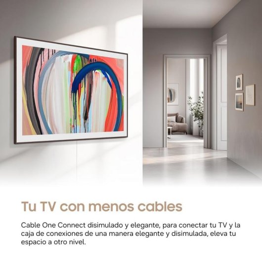 TV Samsung QLED The Frame LS03HE 65" 4K UltraHD 144Hz Smart TV Tizen HDR10+ Modo Arte