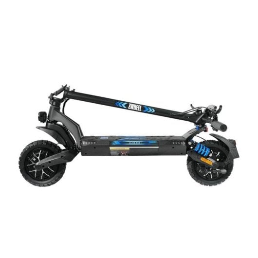 Patinete eléctrico Zwheel ZLion Duo 1000W 50km Suspensión y frenos disco Negro