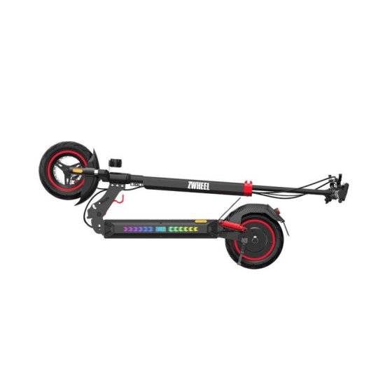 Patinete eléctrico Zwheel Zrino SE 600W Autonomía 35km Doble suspensión Negro