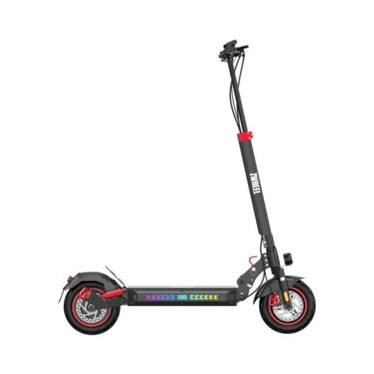 Patinete eléctrico Zwheel Zrino SE 600W Autonomía 35km Doble suspensión Negro