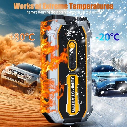 Arrancador 12V Blossom 1200A 12800mAh Powerbank