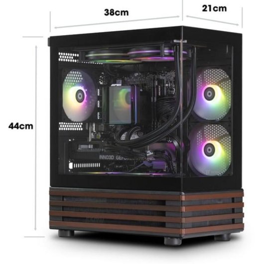 PC de bureau Thermaltake LCGS00001 Intel Core i5-14400F 16GB 1TB SSD RTX 5060 Windows 11 RGB