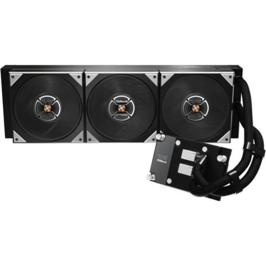 Flüssigkeitskühlung ASRock WS TR 360D 360mm 1 Lüfter Doppelpumpen Alarm