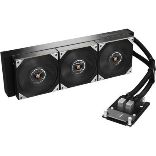 Flüssigkeitskühlung ASRock WS TR 360D 360mm 1 Lüfter Doppelpumpen Alarm