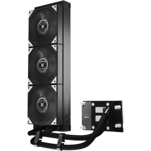 Flüssigkeitskühlung ASRock WS TR 360D 360mm 1 Lüfter Doppelpumpen Alarm