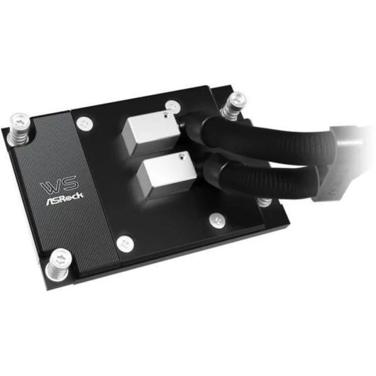 Flüssigkeitskühlung ASRock WS TR 360D 360mm 1 Lüfter Doppelpumpen Alarm