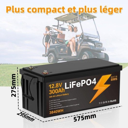 Stazione di energia Blossom 3840Wh 12V BMS IP67 per campeggio e barche