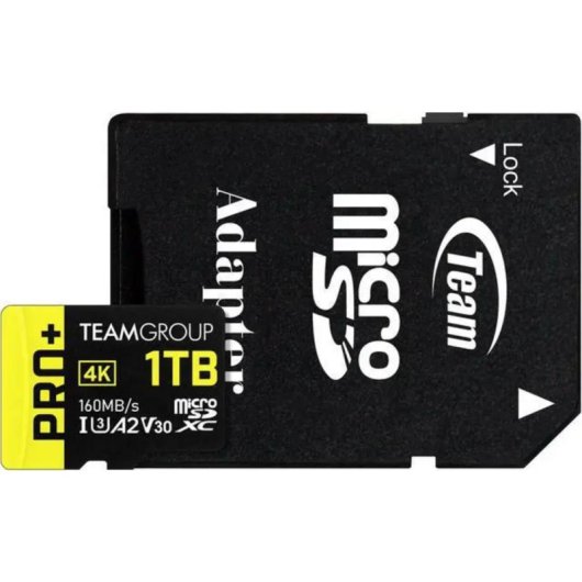Cartão de Memória Team Group PRO+ TPPMSDX1TIA2V3003 1TB UHS-I U3 A2 V30