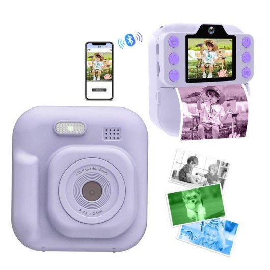 Cámara Compacta Blossom K9PRO-32G 48MP 1080p Bluetooth Azul