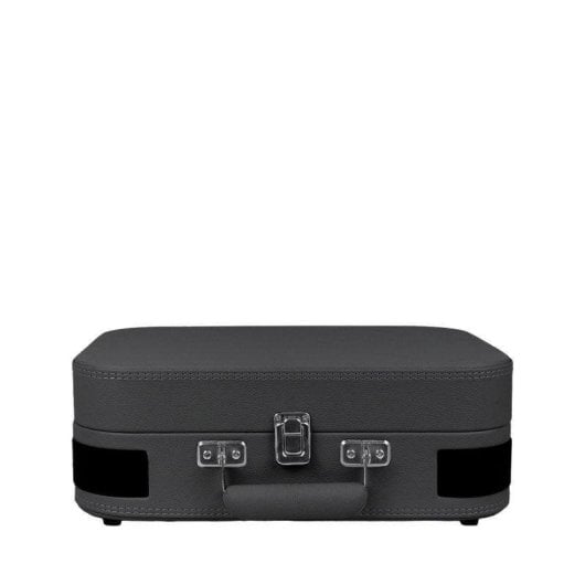 Tocadiscos Prixton VC600 10W RMS Bluetooth Tracción Correa USB Radio FM Vintage Maleta