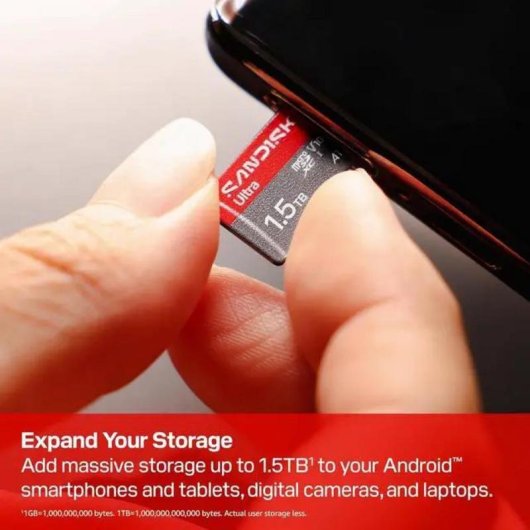MicroSD-Karte SanDisk Ultra SDSQUJQ-1T50 1,5TB UHS-I A1 V10