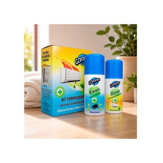 Kit Limpieza y Purificación Aire Acondicionado Caramba