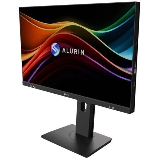 Alurin Flow AIO i5-12400 /16GB/500GB/24" Windows Home, Altura regulable + Owlotech MK500 Combo