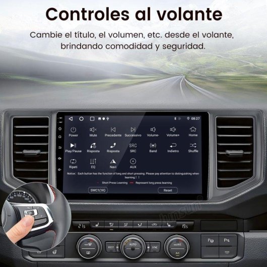 Autoradio JUNSUN Android 15 10" 2GB 64GB GPS CarPlay VW Crafter