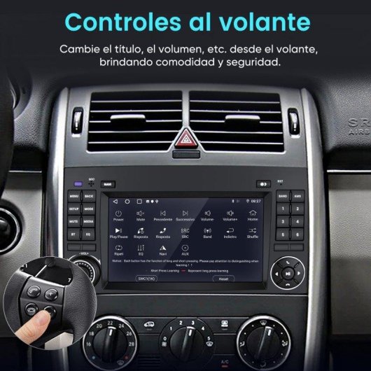 Autoradio JUNSUN 7 pouces Android 15 4+64GB CarPlay Bluetooth GPS