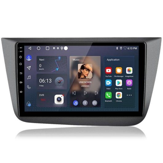 Autoradio JUNSUN Seat Altea Android 15 CarPlay Android Auto