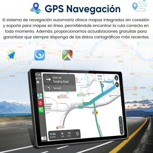 Autoradio JUNSUN 13,1 Zoll 6+128GB Android 15 CarPlay GPS