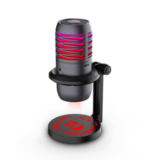 Mikrofon Redragon GM211 USB cardioid mit RGB-Beleuchtung und professionellem Klang
