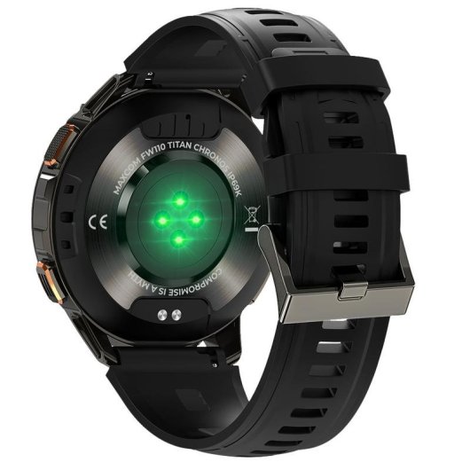 MAXCOM FW110 Bluetooth 1,43'' AMOLED Schwarz Armband Schwarz Blutdruckmesser SpO2