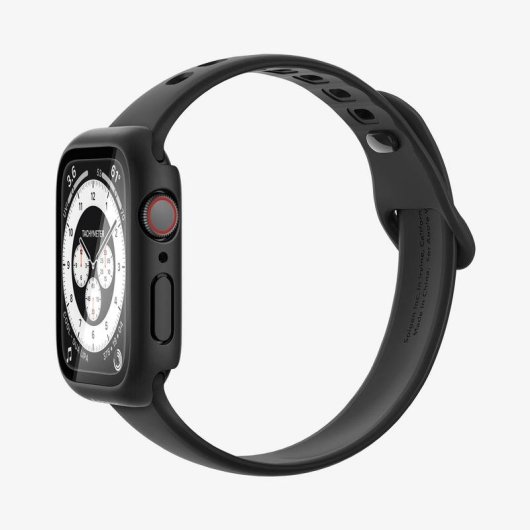 Etui Spigen Thin Fit 360 Apple Watch 44mm Noir