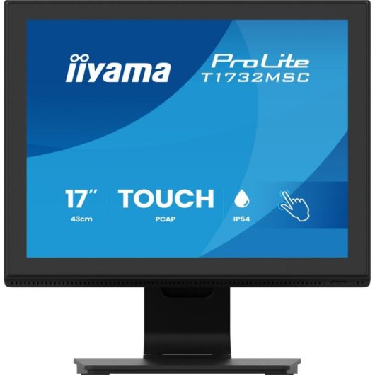 Écran PC iiyama ProLite T1732MSC-B2S 17" SXGA 75Hz TN Tactile Haut-parleurs 5ms
