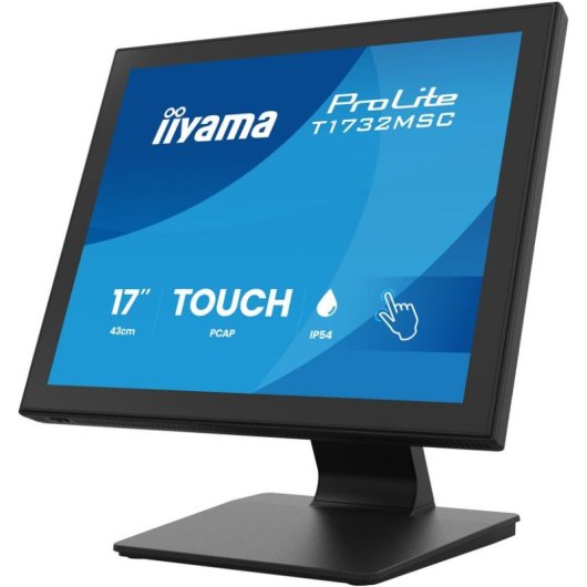 Écran PC iiyama ProLite T1732MSC-B2S 17" SXGA 75Hz TN Tactile Haut-parleurs 5ms