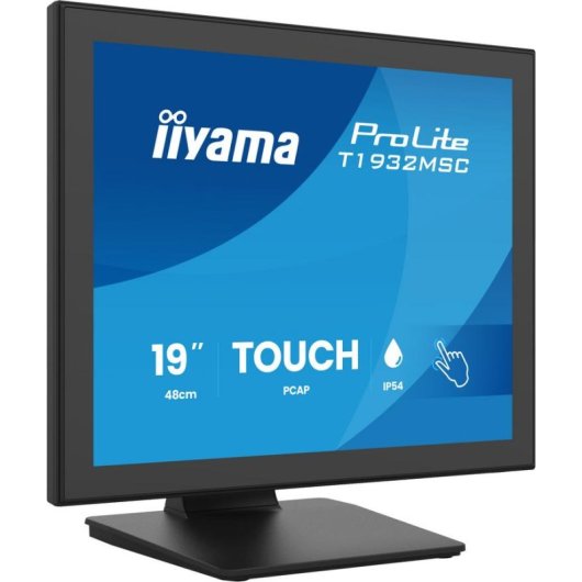 Monitor iiyama ProLite T1932MSC-B2S 19" SXGA 75Hz IPS Tátil Altifalantes