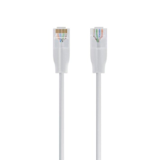 Cable de Red Lanview Nanoflex Light SmartClick Cat6 2m RJ-45 Blanco