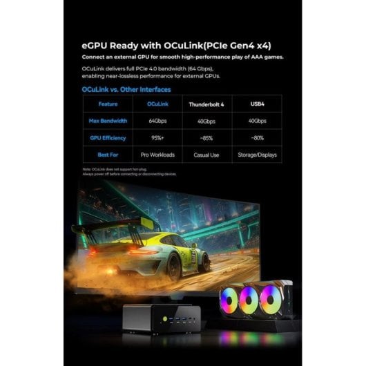 Barebone GMKtec NucBox K15 Intel Core Ultra 5 225 DDR5 96GB Wi-Fi 6E
