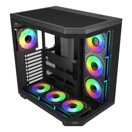 Caja PC Fortron U580-BA ATX Vidrio Templado ARGB Negro