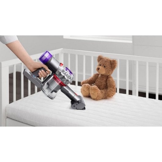 Handstaubsauger Dyson Car+Boat 115W 40 Min Haustiere Allergien Grau Rot Violett
