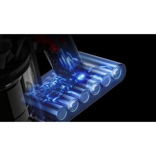 Handstaubsauger Dyson Car+Boat 115W 40 Min Haustiere Allergien Grau Rot Violett