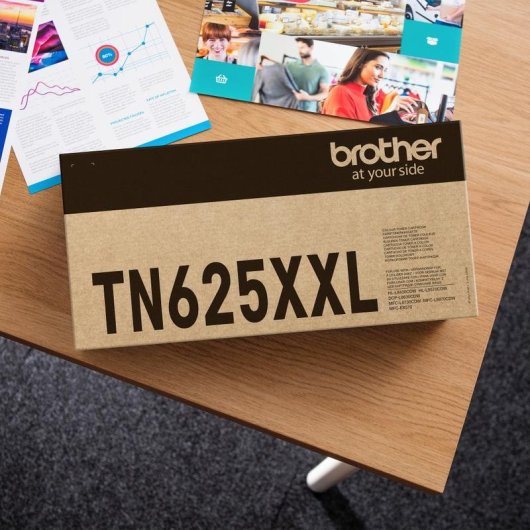 Cartouche de tóner Brother TN625XXLBK Noir XXL 7500 pages