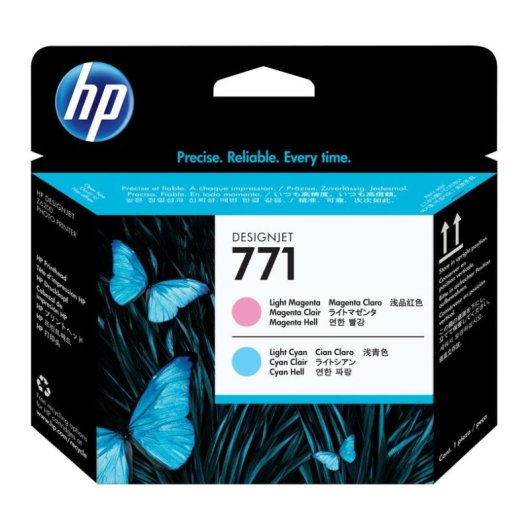 Tete d'impression HP DesignJet 771 Magenta clair Cyan clair