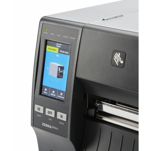 Imprimante thermique Zebra ZT411 Bluetooth Ethernet écran couleur transfert direct haute résolution