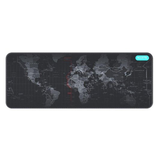 Alfombrilla Gaming XL Accetel PCP105M 80x30cm Superficie Precisión