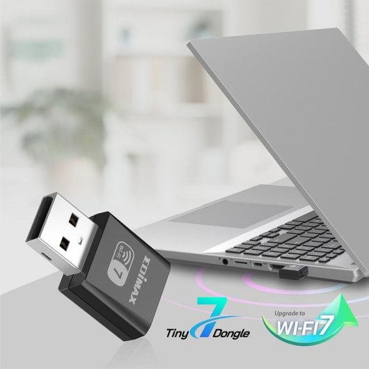 Netzwerkkarte Edimax EW-7822UN7 USB 3.2 Gen1 Wi-Fi 7 Tri-Band 2880 Mbit/s Schwarz