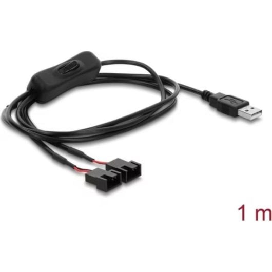 Cable Delock 91343 USB 3.2 tipo A a tipo B de 1 m