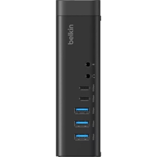 Estación de acoplamiento Belkin Connect Universal 16 puertos 140W Negro