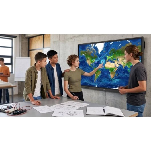 Monitor interactivo Avtek TS 9 Mate G 86 4K Multi-Touch