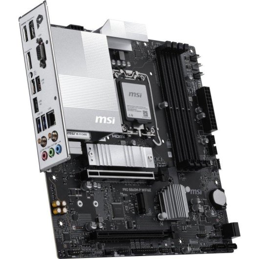 Scheda Madre MSI PRO B860M-P WIFI6E B860 LGA1851 DDR5 Micro-ATX WiFi 6E 2.5G LAN