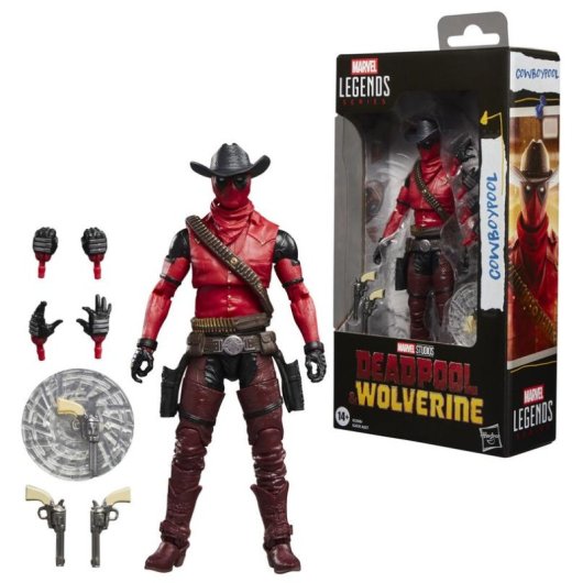 Figura de acción Hasbro Marvel Legends Cowboypool Deadpool & Wolverine 15 cm
