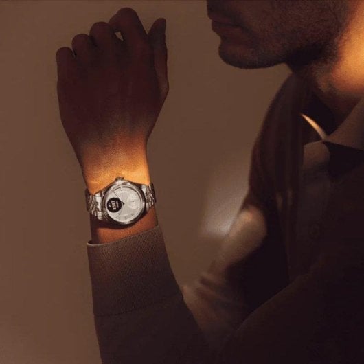 Withings Scanwatch Nova Brilliant Bluetooth GPS 39mm Edelstahl Grau SpO2 Herzfrequenz